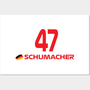 Mick Schumacher F1 47 Posters and Art